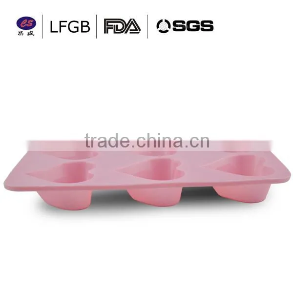 Professional factory Silicone cake mould /silicone heart shaped molds/silicone cake mold