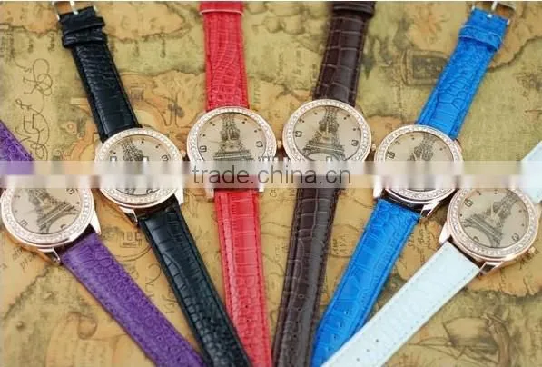 Fashion Eiffel Tower Watch