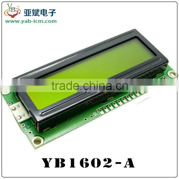 Character module negative blue 1602 lcd display