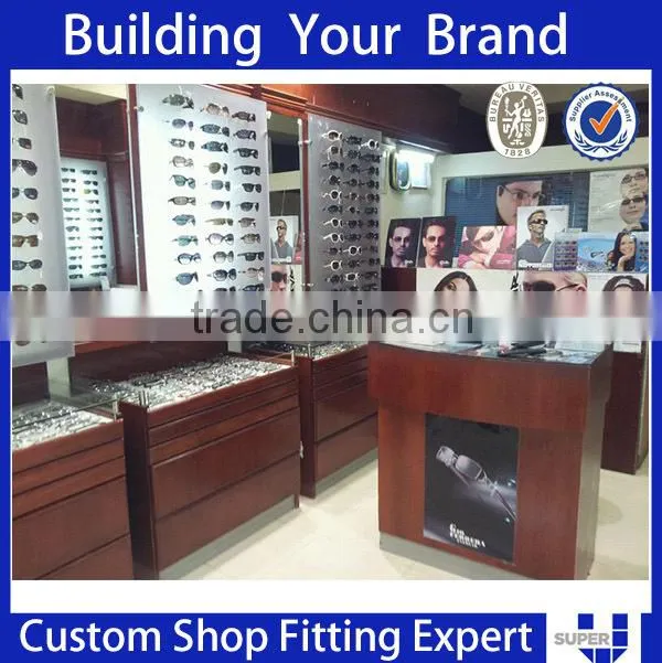 2016 Customized Unique Fashion Eyewear Shop Interior Design For Glasses