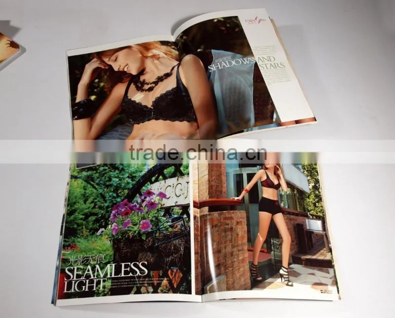 Adult hot book printing sexy magazine printing photo album printing
