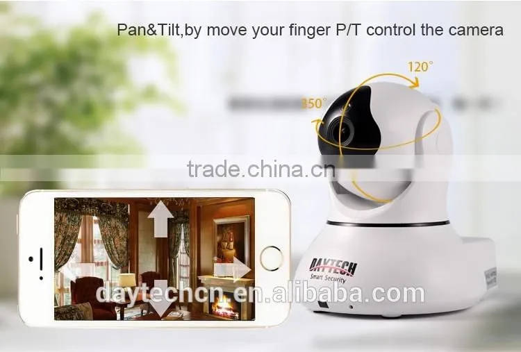 H.264 720P Night Vision Pan/Tilt Function high definition ip camera