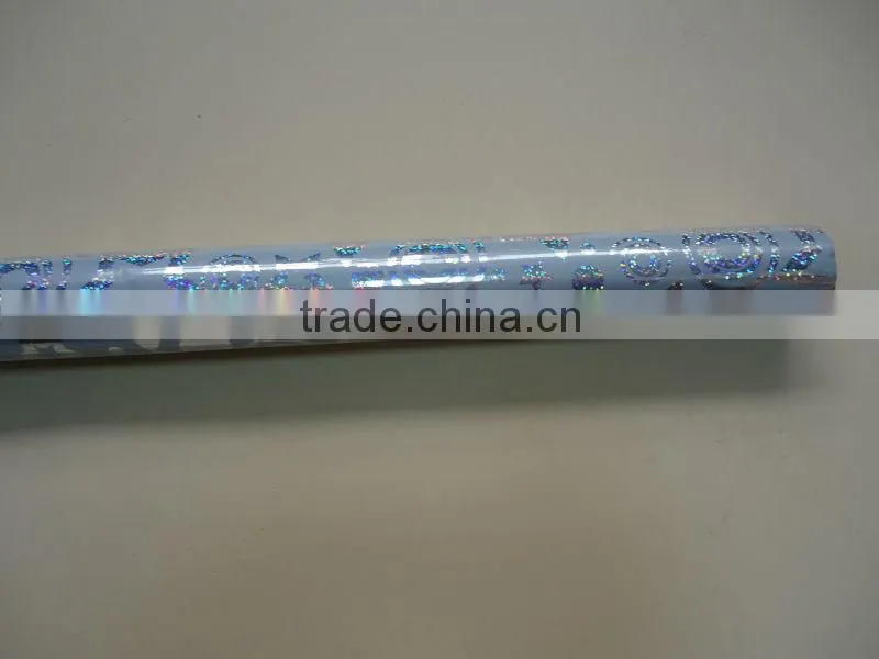 Holographic gift wrapping paper for Easter