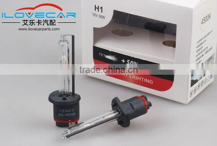 12V 35W high performance hid xenon bulds, H1Yeaky bulds for car headlight