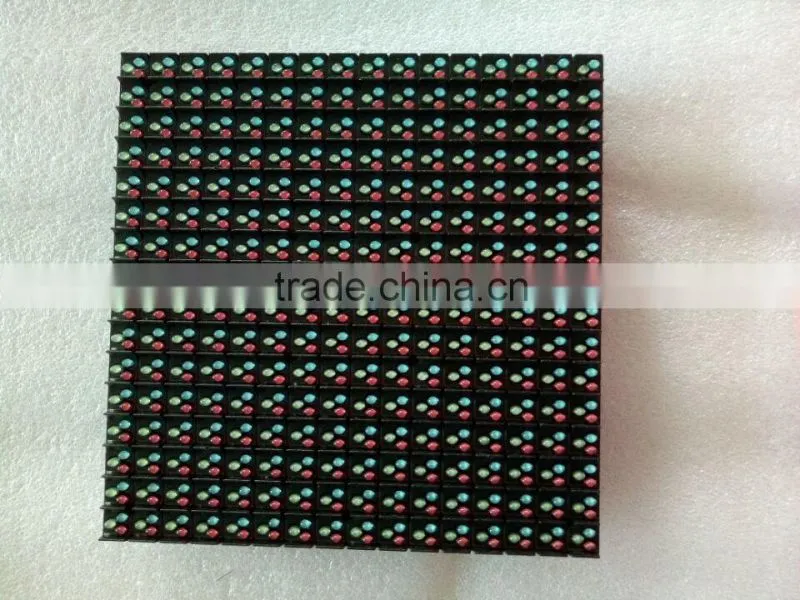 p10 outdoor single color led display module design and led display board,red green blue color led display module