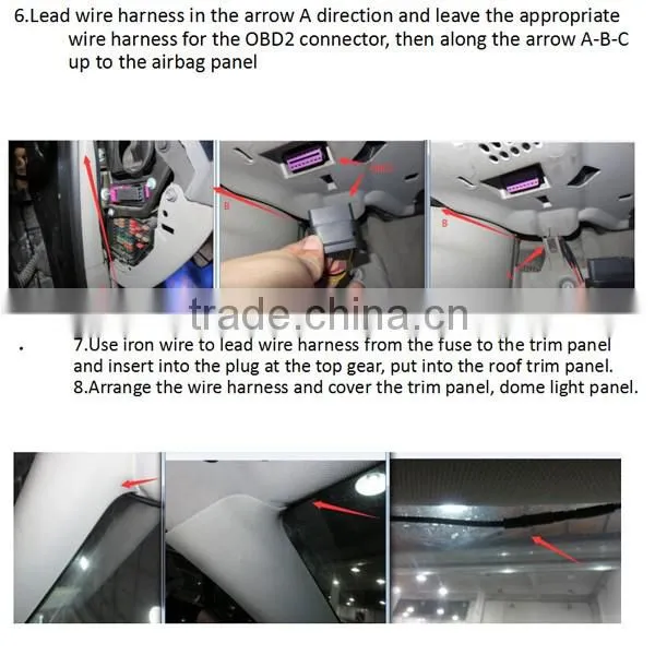 Car DVR Camera registrar fit for Maserati car with wifi 1080P 170 degree