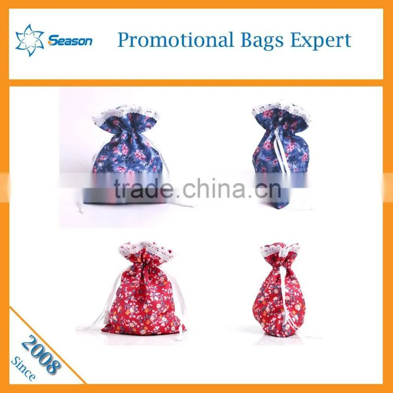 Wholesale beautiful ice candy bags drawstring bag custom candy bag