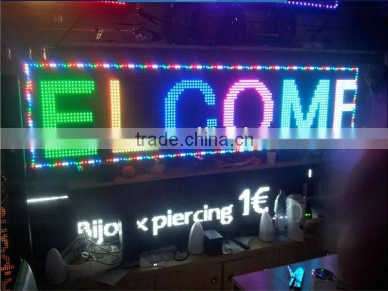 USA---Outdoor led display sign programmable, LED Programmable Display Signs board P10 outdoor running text led display sign