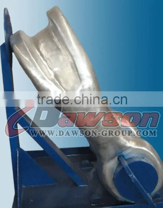 China Supplier 55-1500 ton heavy duty Flat Bow Shackle