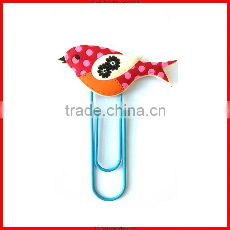 Canton fair bird shape clips for paper,big metal paper cilp