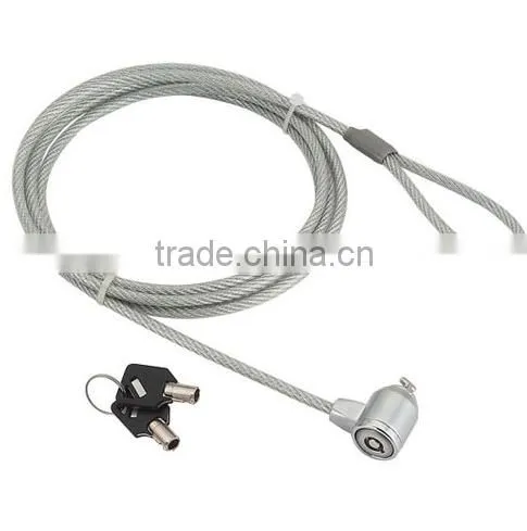 push-lock laptop lock Key Type pc lock security cable computer lock kensington lock master key