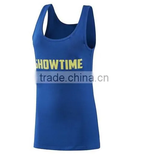 2016 New comfortable breathable girls running vest