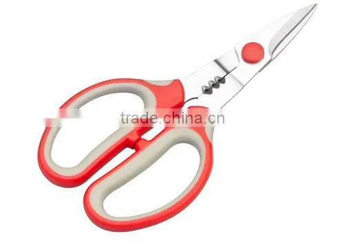 Stainless Steel Scissors with TPR Handle