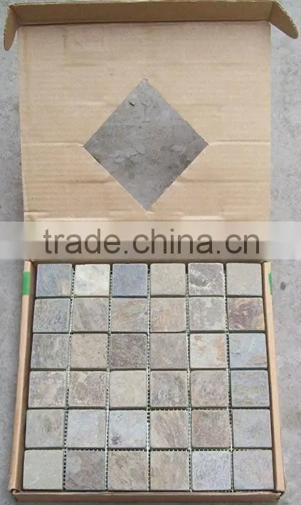 Decorative interlock concrete paving stone