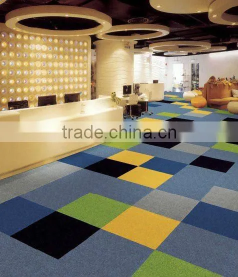 High quality guangzhou carpet tiles for office