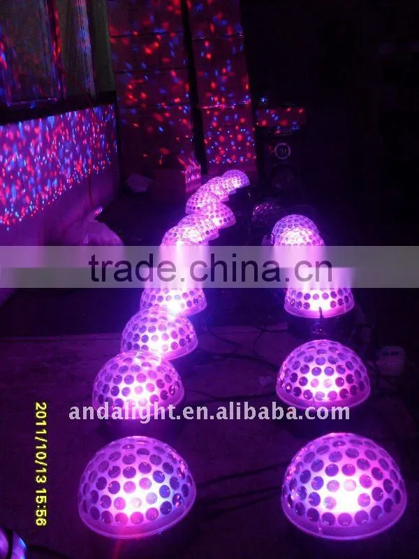 mini crystal magic ball led stage light