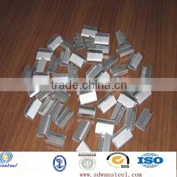 galvanized steel Packing Strap and Clip For 12.7-40MM