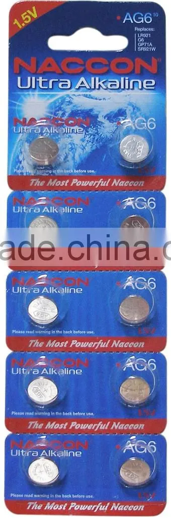 Button batteries AG button cell Hearing aid batteries