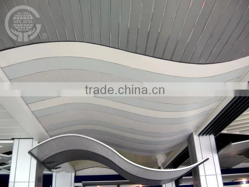 aluminum suspend ceiling panel/decorative false ceiling material