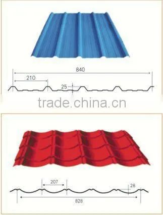 African style double-layer roll forming machine machinery