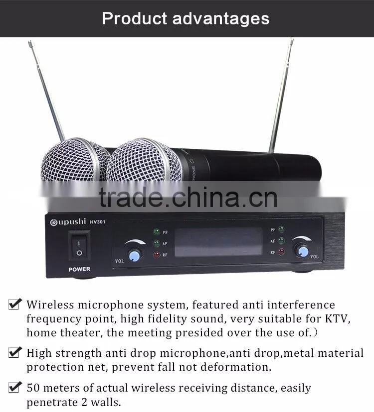 Free samples uhf ppl digital teaching mic wireless handhold microphone