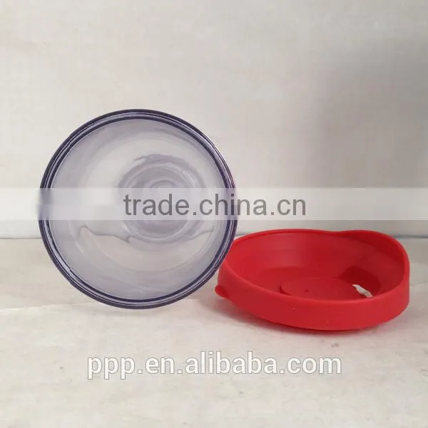 plastic wine cup/ wine measuring cup/plastic drinking cup with no handle