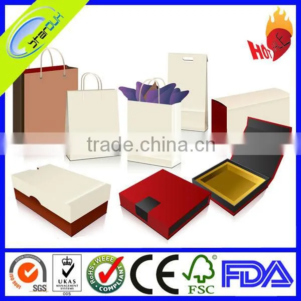 Accept Custom Order and Recyclable Feature scarves paper packaging box