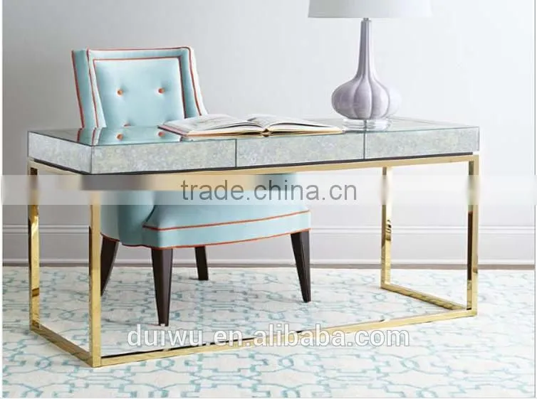 Latest modern wooden executive office desk side table design