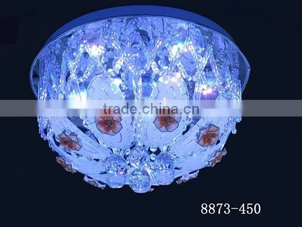 hot sell led chandelier circular round ceiling lamp the Luxury ceiling lamp ball glass Crystal ball