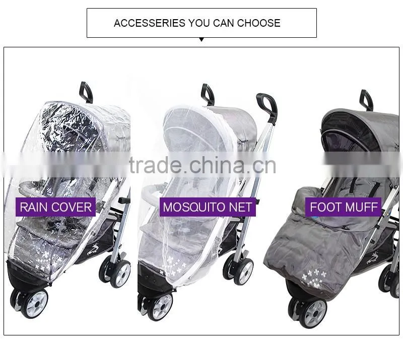 2016 aluminum tube baby stroller baby pram