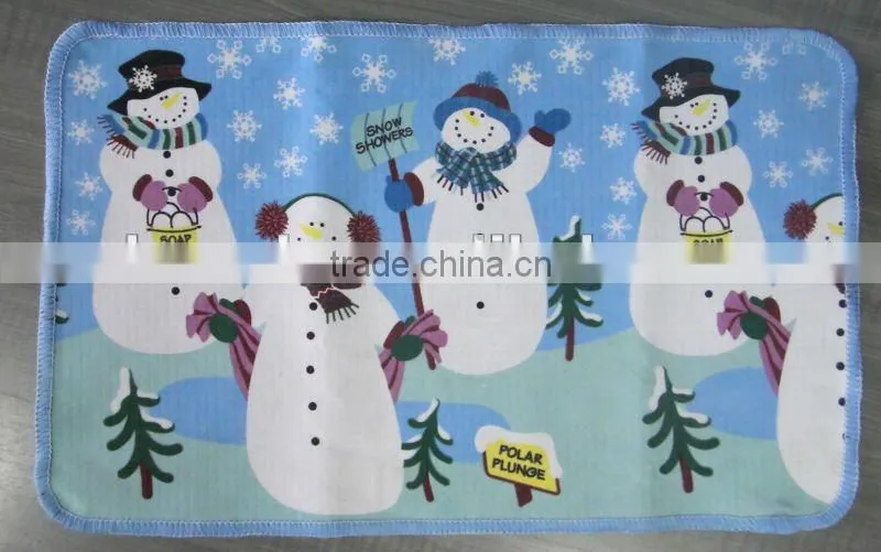 different design and style christmas bath mat
