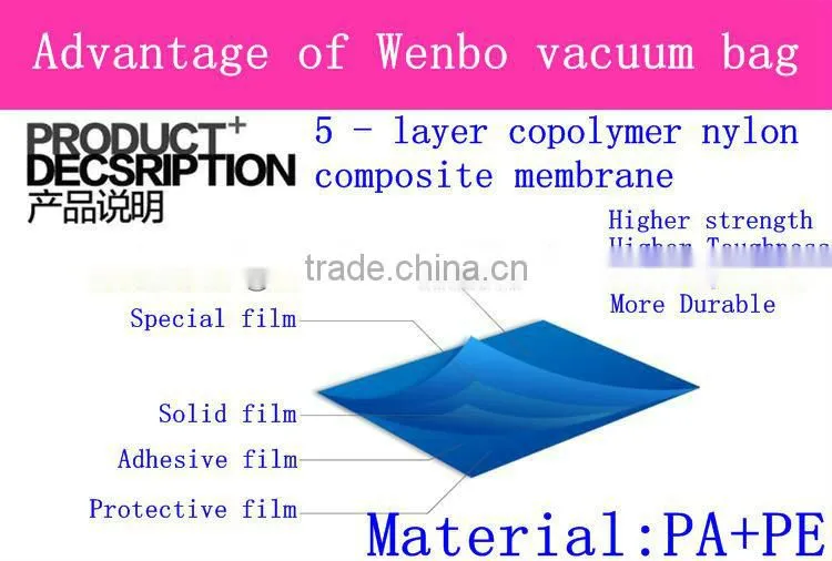 Foldable vacuum bags fashion for T-shirt