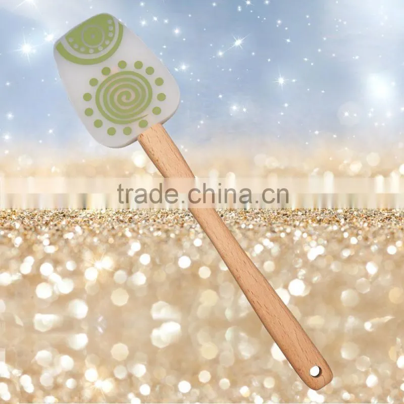 BPA Free Baking & Pastry Tools Silicone Spatula, Long Handle Set Spatula