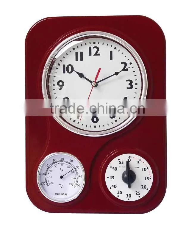 Clock with Temperature and humidity