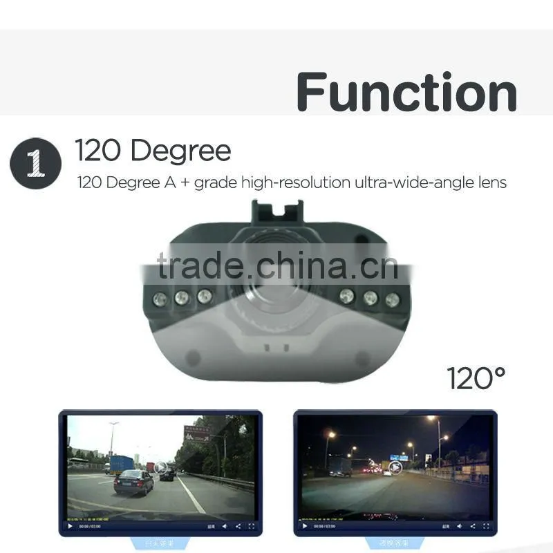 Mini 1.5inch TFT hd dvr car/car dvr camera/hd mini camera recorder