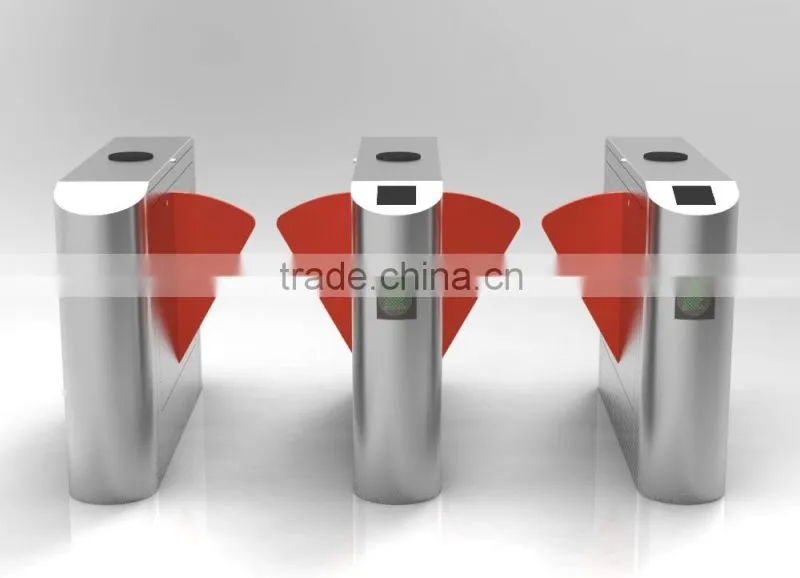 Speed Gate Flap Barrier Gate With A Pass Speed of 40 Persons/Minute