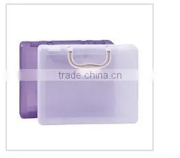 A4 Solid Color PP Document Case/Document Bag