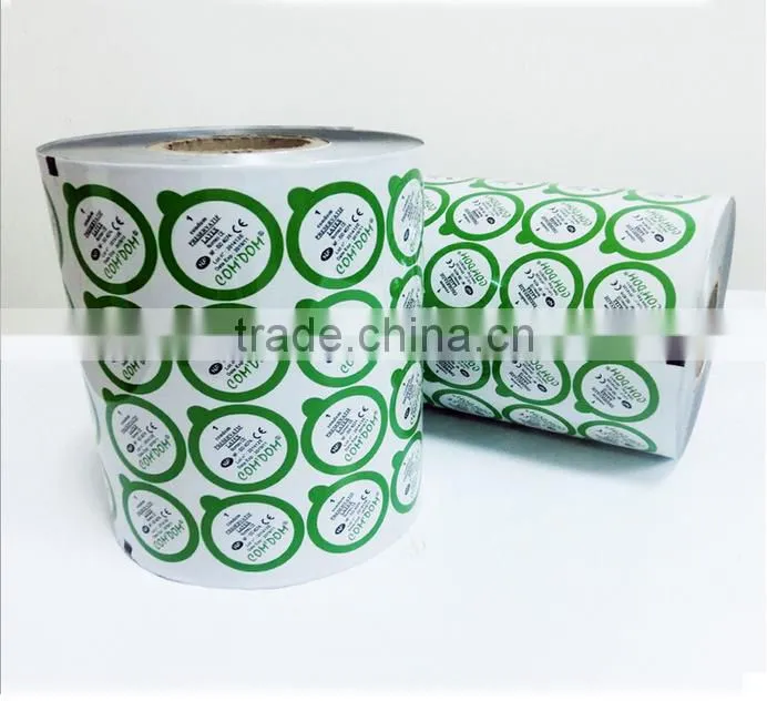 Laminated aluminum foil bottle lid seal/aluminum foil sealing lid for yogurt packaging