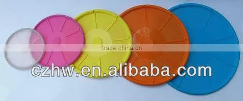 mug silicone lids with different size pot lid bowl lids