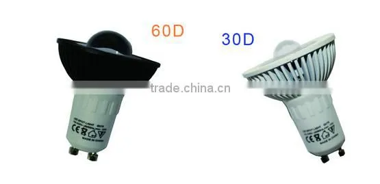 7W gu10 50*66mm CRI>80 400lm 3 years warranty LED spotlight gu10