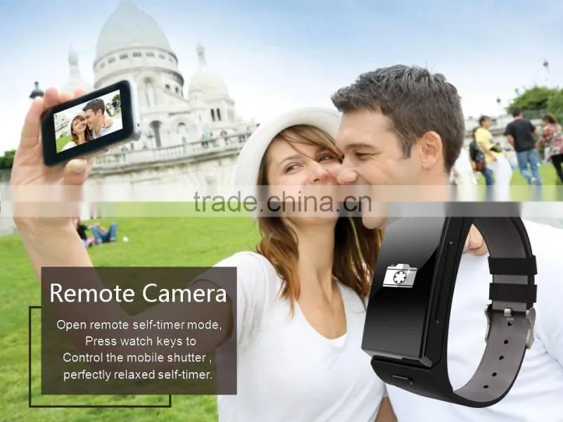 New Arrival U watch Umini Android Phone Smart Watch MTK2502D Android4.4 and Bracelet Heartrate Monitor Remote Camera smartwatch
