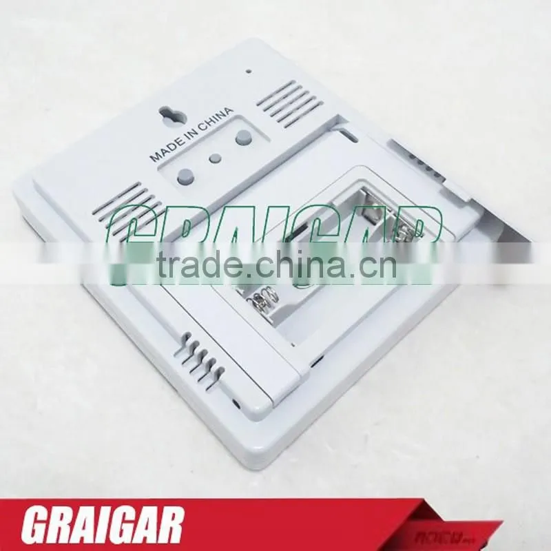 Smart sensor AR807 LCD Digital Hygrometer Thermometer Wet and Dry Thermometer Meter With Calendar & Clock Alarm