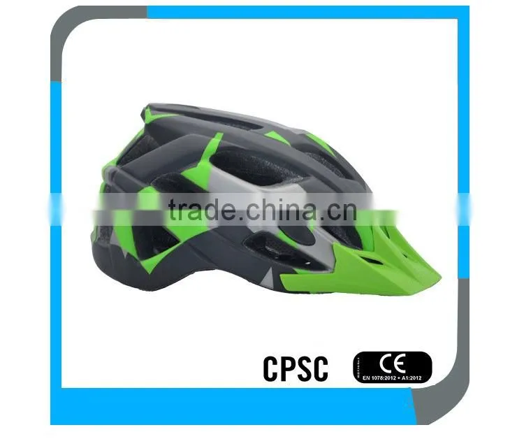recommended mountain bike helmet sale,CPSC mtb bicycle helmet with visor,mountainbike helmet