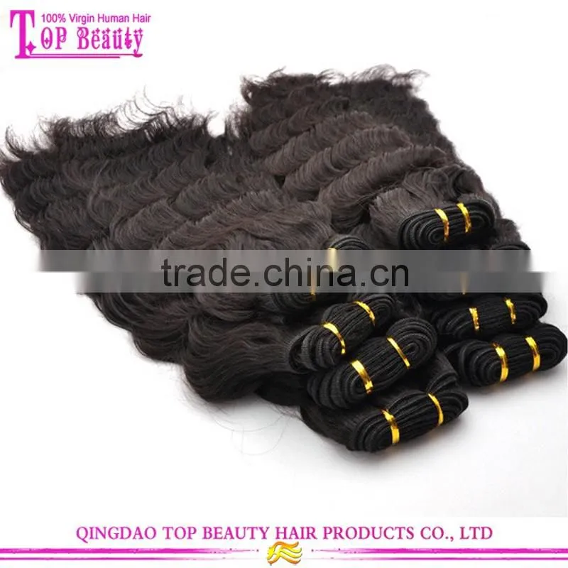 8A Grade 100 Human Hair Raw Virgin Brazilian Hair 7A deep wave