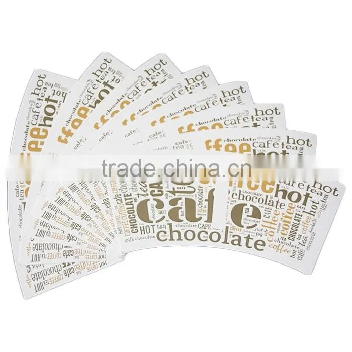 Hangzhou LvYang/GoBest Disposable Food Grade paper cup fan/sheet/piece and raw materials of paper cup
