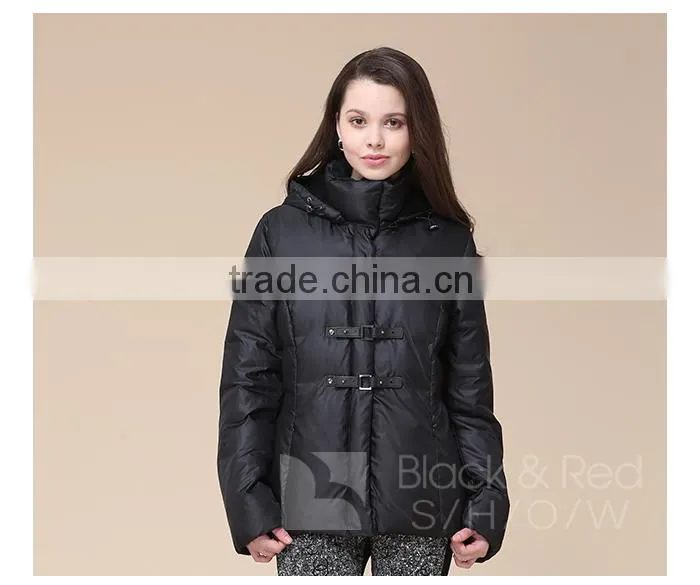 2015 Fashion ladies fancy office long coat design