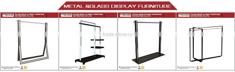 Retail Store Wood Fashion Shoe Display Stand
