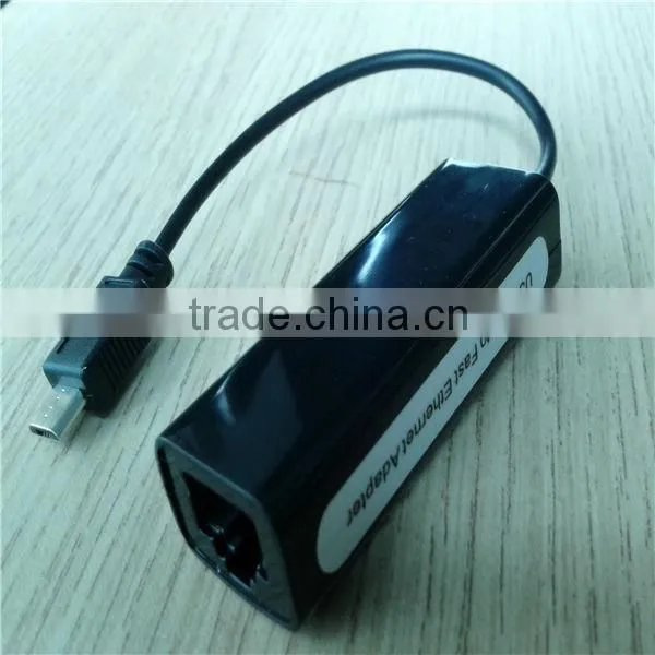High quality!!!Wired and external 3 port ethernet hub rj45 ethernet adapter