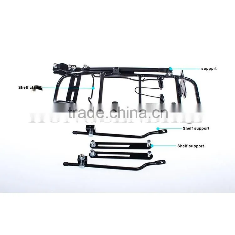 Suit for 20''-28'' cycling accessories of adjustable bike storage luggage carrier