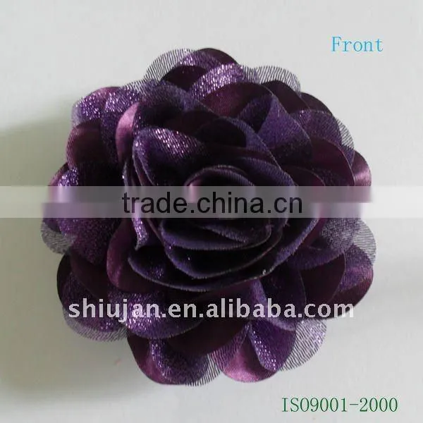 White Fabric Flower---SH0045(Wedding dresses)